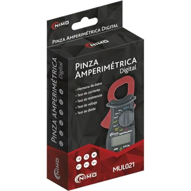 Nimo Multimeter 600V, Digitale Messgeräte mit präzisen Messfunktionen – Bild 3