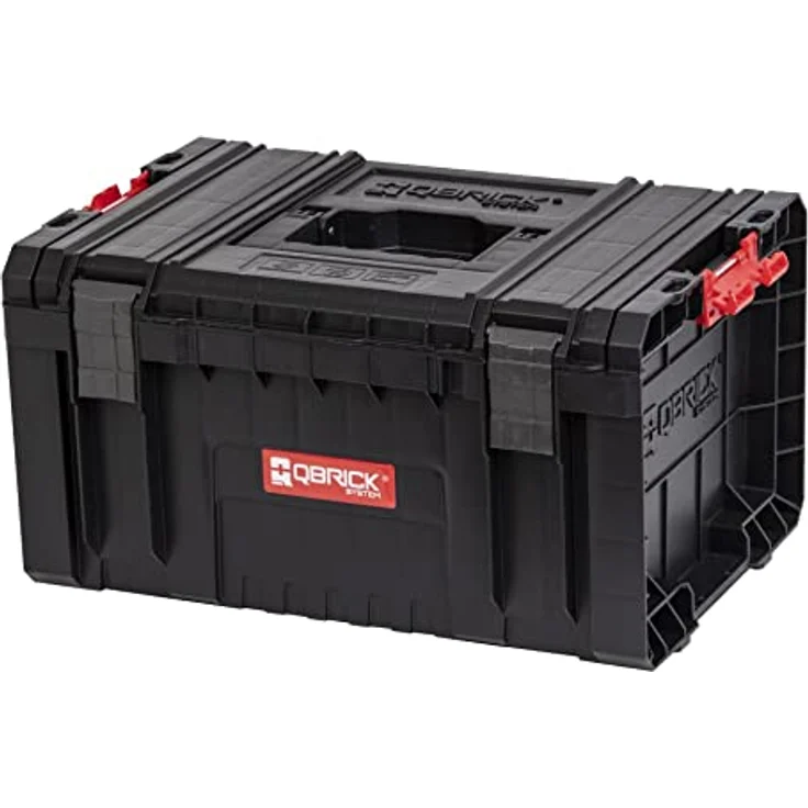Qbrick System Pro Toolbox 2.0, modularer Werkzeugkoffer mit 5 Teilen, staub- und wasserfest, flexible Trennwände, ergonomischer Griff, Polycarbonatabdeckung – Bild 3