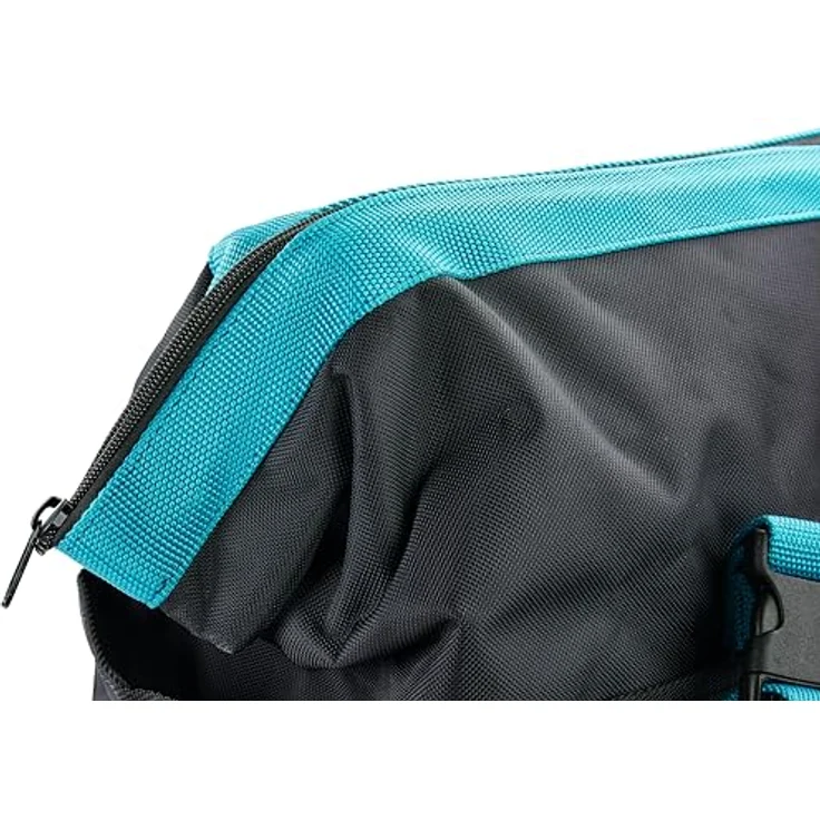 Makita E-02428 - Transporttasche Schwarz-Grün, 16 Taschen - Reißverschluss – Bild 3