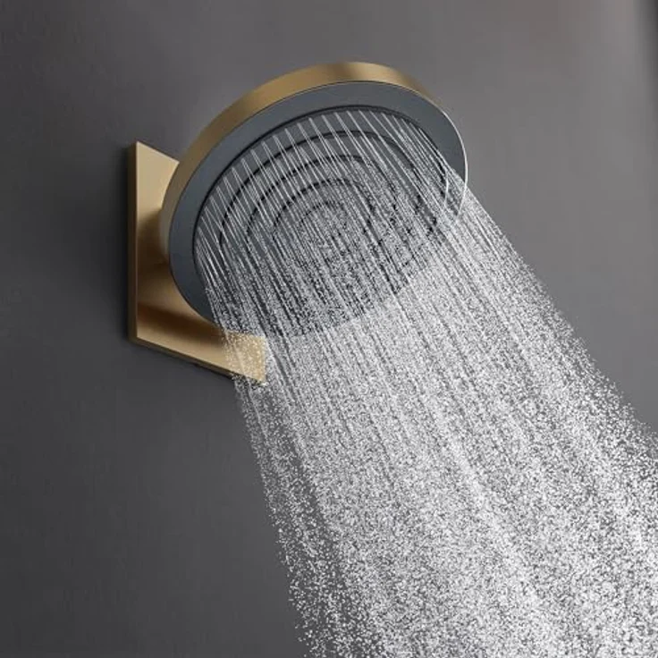hansgrohe Pulsify S Kopfbrause 260, wassersparend mit PowderRain-Strahl, Deckenmontage 14,4 cm, EcoSmart – Bild 3