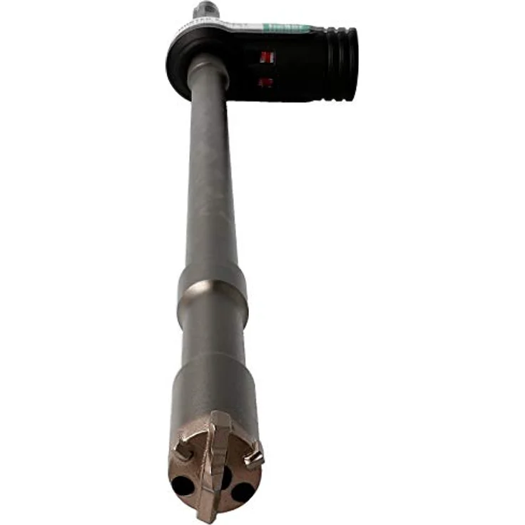 Heller Tools Duster Expert 3-tlg. Set, Schwarz-Grau, Bohrer mit integriertem Staubabsauger, Ø 6/8/10 x 100/220 mm, inkl. Adapter – Bild 4