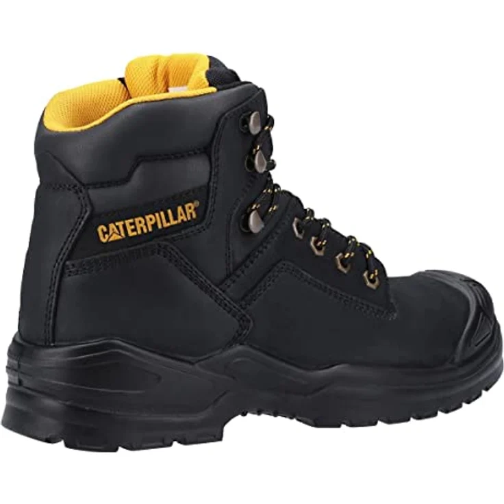 Caterpillar Striver Bump, Schwarz Arbeitsschuhe mit Stahlkappe S3, Gr. 45, wasserabweisend und rutschfest – Bild 4