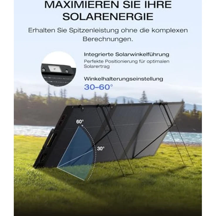 EcoFlow DELTA 3 Classic Tragbare Powerstation, 1024 Wh LiFePO4, 1800 W AC Ausg./3600 W Spitzen, mit 160 W Solarpanel, hellgrau – Bild 6