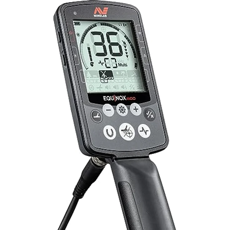 Minelab Metalldetektor Equinox 800, Multifrequenz + Gratis 6" Spule, komplett wasserdicht bis zu 3 Meter - Preisvergleich – Bild 3