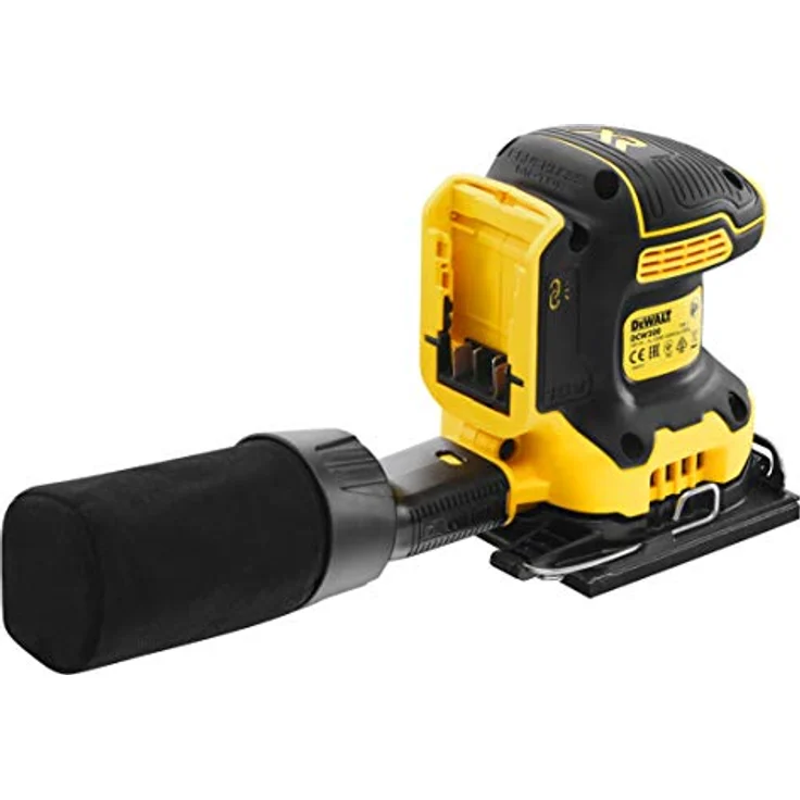 DeWalt DCW 200 NT Akku Vibrationsschleifer 18 V 108x115 mm Solo + TSTAK - ohne Akku, ohne Ladegerät – Bild 3