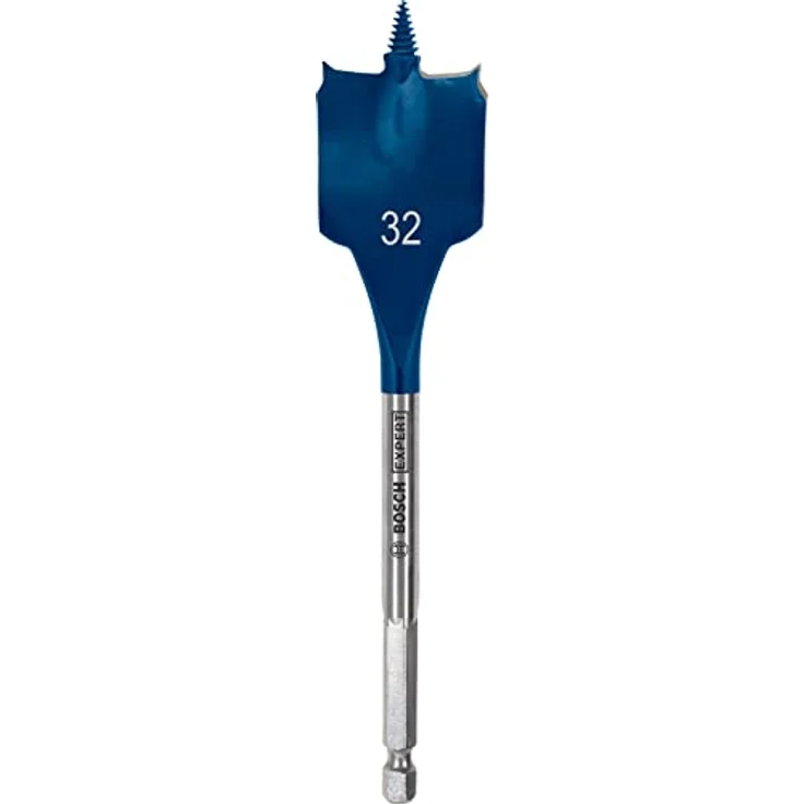Bosch Accessories 2608900326 Holz-Fräsbohrer 32 mm, Gesamtlänge 152 mm, Sechskantschaft, hochleistungsfähig für schnelles Bohren – Bild 1
