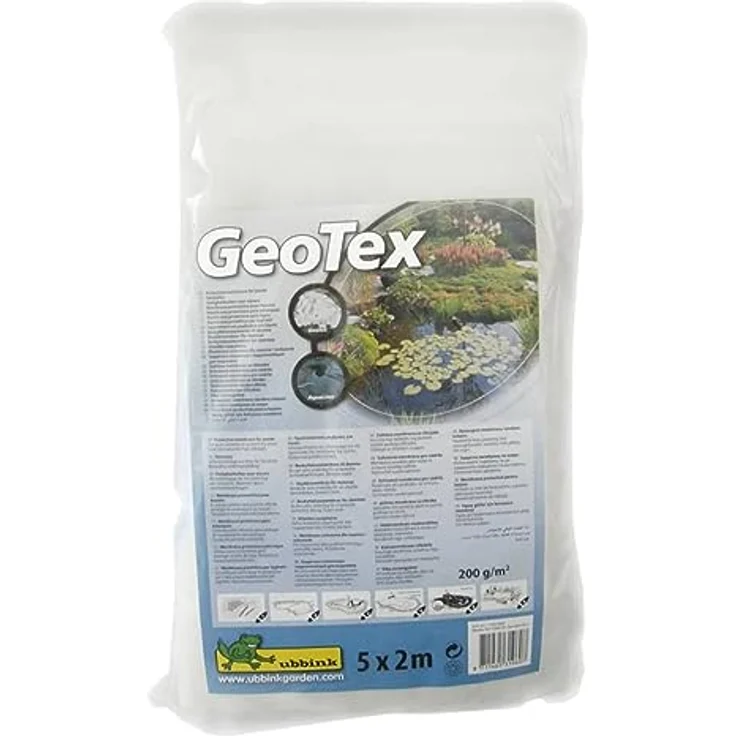 Teichvlies weiß 5 x 2m – Bild 2