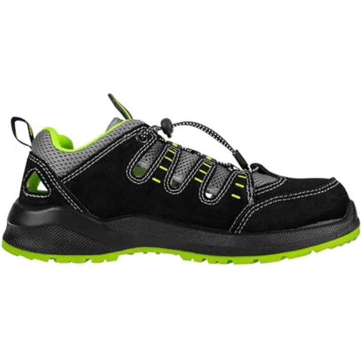 NEO TOOLS Sicherheitsschuhe Herren S1P SR, Stahlkappenschuhe mit Pannensicherem Stahleinsatz, Atmungsaktive Arbeitsschuhe Gr. 41 – Bild 5