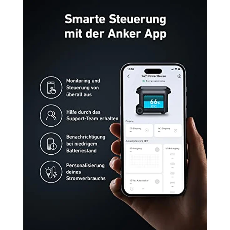 Anker Solix F2000 / PowerHouse 767 mobile Powerstation 2048 Wh – Bild 6