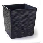 Siena Garden Pflanzgefäß Biron graphit Kunststoff 25 cm