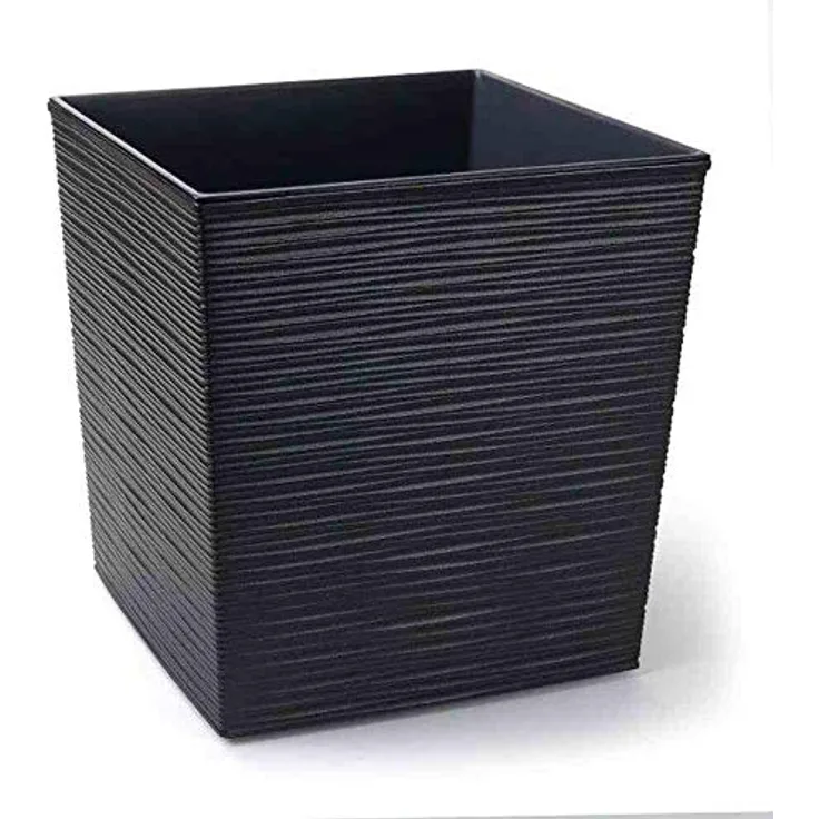 Siena Garden Pflanzgefäß Biron graphit Kunststoff 30 cm