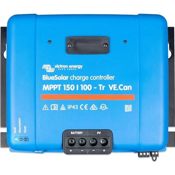 Victron BlueSolar MPPT 150/100-Tr VE.Can, Solar-Laderegler mit Überhitzungsschutz und programmierbaren Ladealgorithmen, 0% MwSt gemäß §12 III UstG – Bild 1