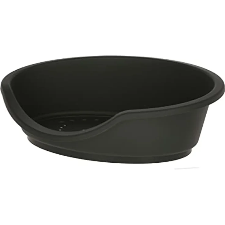 Kunststoffbett Dreamer, recycl., schwarz, 60x40x20cm, – Bild 1