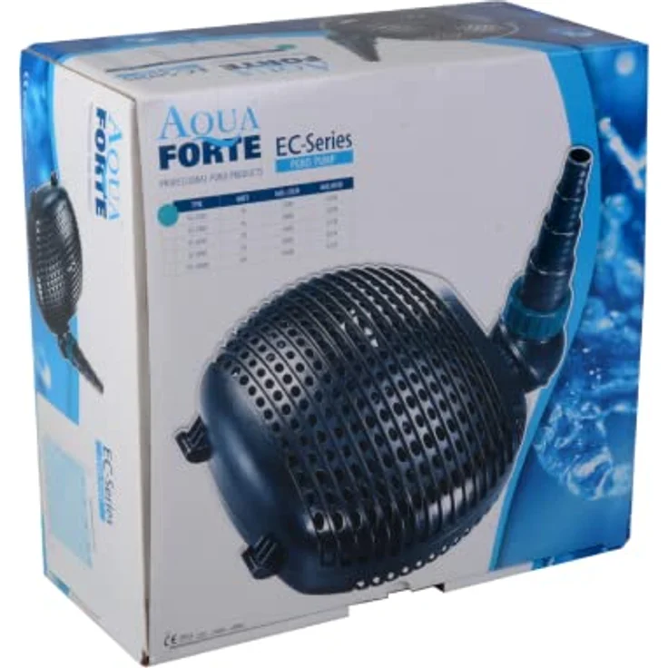 Aqua Forte Filter-/Teichpumpe EC-3500 3,5m³/h, Förderhöhe 3m, 16Watt – Bild 7