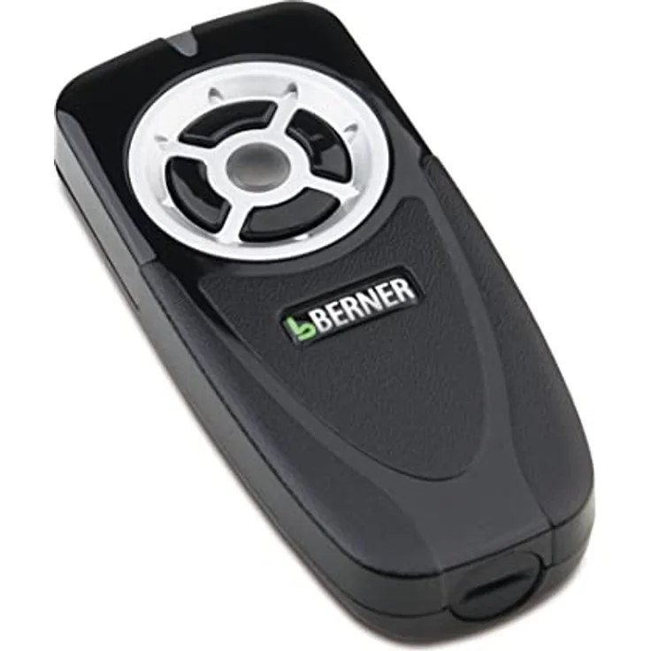 Berner Handsender BDS150 (Fernbedienung für Garagentorantriebe, Frequenz 868 MHz, 5 Kanal, Torzustandsanzeige, orangenes LED-Licht, inkl. Batterie) 2908056