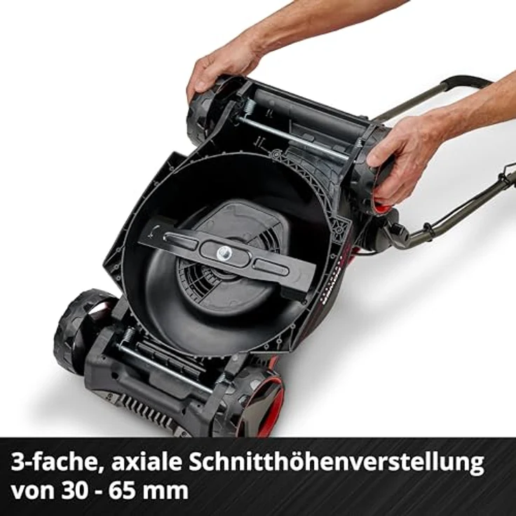 Einhell Akku-Rasenmäher 'GE-CM 18/30-1 Li BL-Solo', bürstenloser Motor, 27-Liter-Grasfangkorb, geeignet für Flächen bis 175 m² – Bild 8
