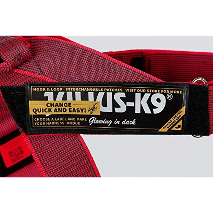 Julius-K9 K9 GURTGESCHIRR GR 0 ROSA 58-7 (M, Hund), Halsband + Leine - Verstellbare Gurte, reflektierende Aufschriften, Sicherheit und Komfort. – Bild 7