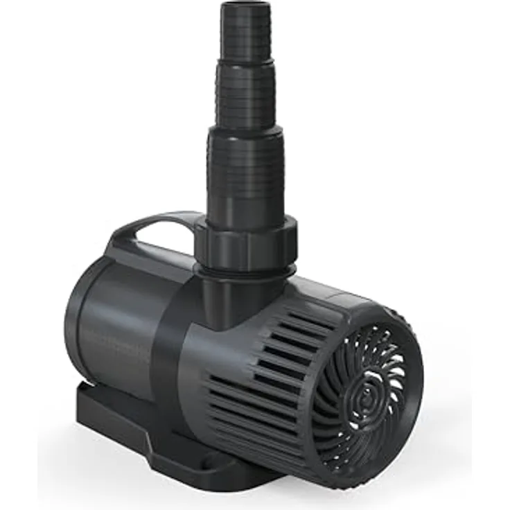 Pontec PondoMax Eco 15000 Control, Filter- und Bachlaufpumpe mit integriertem Controller, variable Förderleistung, über und unter Wasser aufstellbar