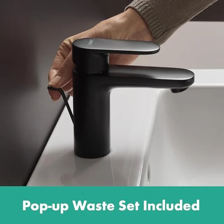 hansgrohe Vernis Blend, Spültischarmatur mit ComfortZone 100, 108 mm Ausladung, EcoSmart und Air Power Technologie – Bild 7