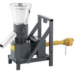 Wiesenfield Häcksler Pelletpresse 400kg Pellet Futterpresse Matrize Ø230mm Futter Holz, leistungsstark und vielseitig