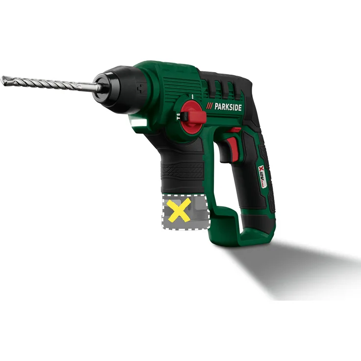 PARKSIDE® 12 V Akku-Bohrhammer »PBHA 12 A1« mit 3-stufiger Akku-Statusanzeige, SDS-plus-Prinzip, LED-Arbeitsleuchte, im Aufbewahrungskoffer