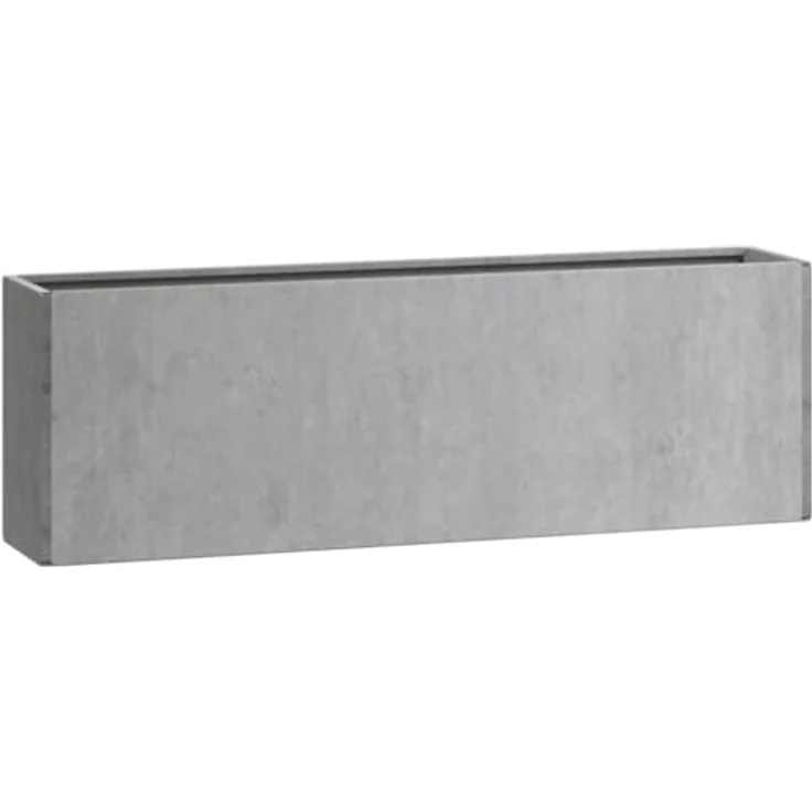 vidaXL Wand Pflanzkübel 2 STK, Pflanzkübel Hängend, Pflanzkasten Stahlrahmen, Blumenkasten für Garten Balkon Terrasse, Wandgefäß, Grau Cortenstahl – Bild 5