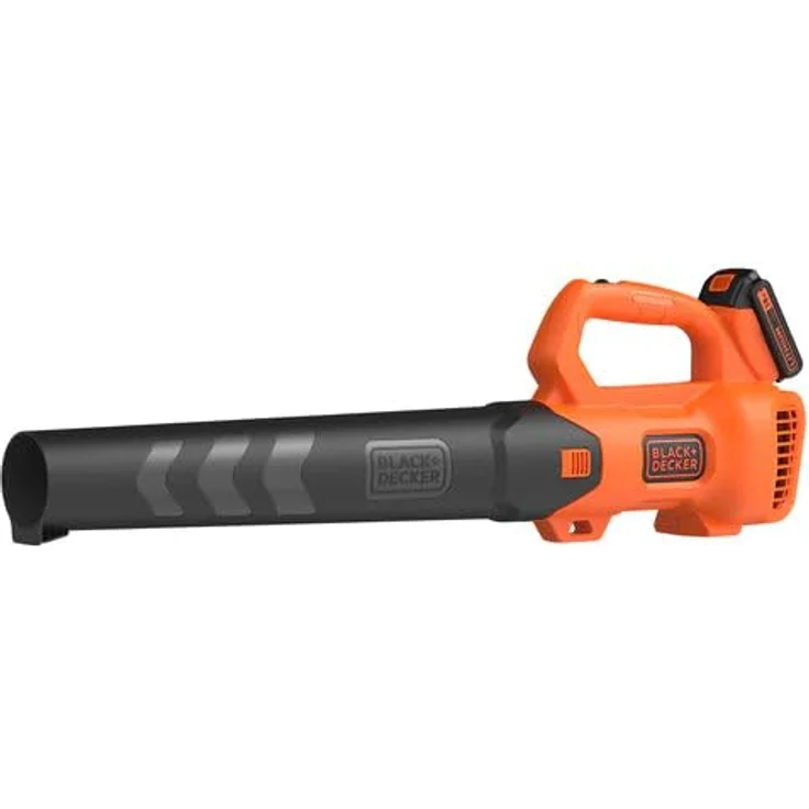 Black und Decker Akku-Axial-Gebläse BCBL200L-QW, 18Volt Laubgebläse, orange-schwarz Laubbläser – Bild 5