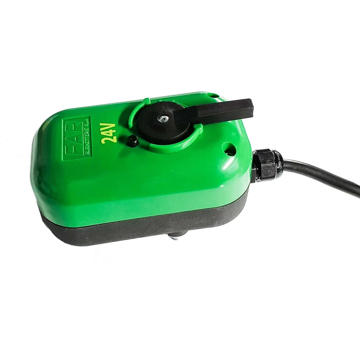 FAR SMALL Elektrischer Stellantrieb 3005 / 230V, manuelle Notbetätigung für Zonen-Kugelventile, IP54, 1 m Anschlusskabel