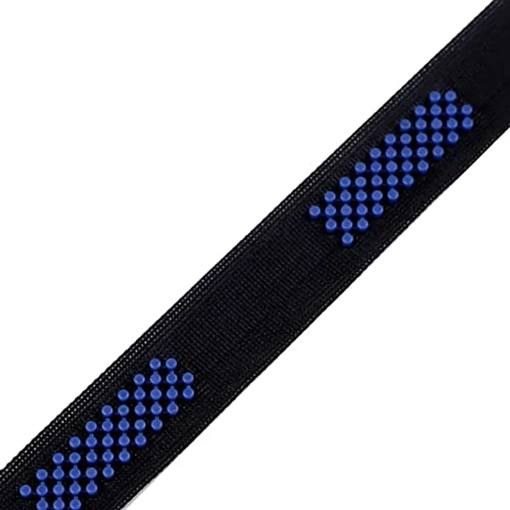 1m 3D Klettverschluss Klettband Pilzkopf Meterware Noppenband Farbwahl, Größe:20 mm, Farbe:blau