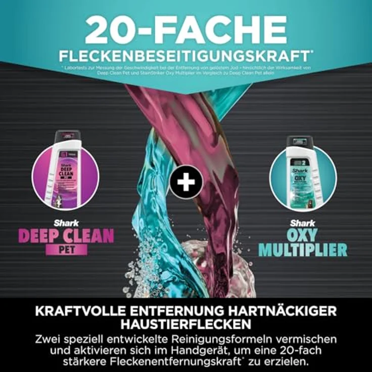 Shark Multi-Sauger PX250EUT, leistungsstarker Nass- und Trockensauger mit HairPro Pet-Technologie für die effektive Entfernung von Tierhaaren und Flecken – Bild 2