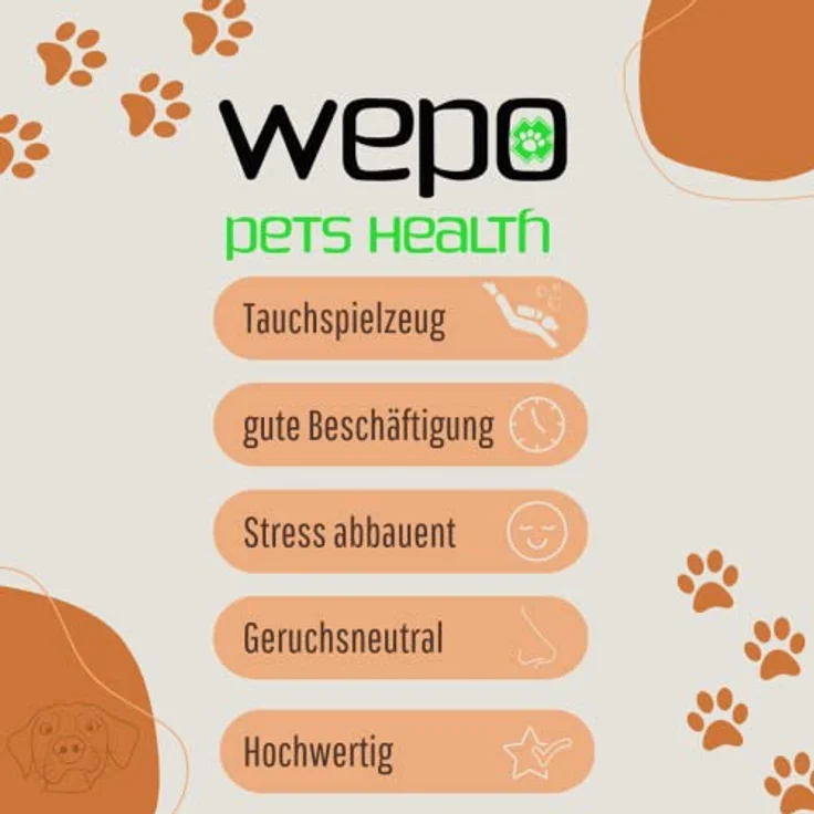 WEPO Puller Ring Hund Ø 15cm Rot - Kauspielzeug für große Hunde - Naturgummi - Auslastung & gesunde Zähne – Bild 3