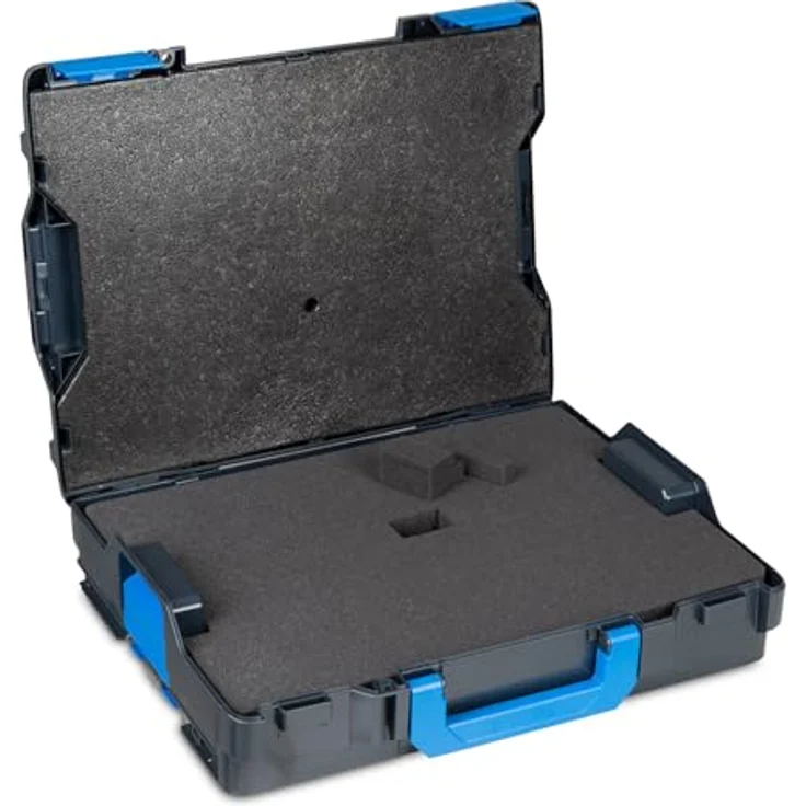 Sortimo L-Boxx Kleinteilekoffer, Werkzeug- und Servicekoffer mit Rasterschaumstoff, ergonomischem Tragegriff und hoher Stabilität – Bild 3