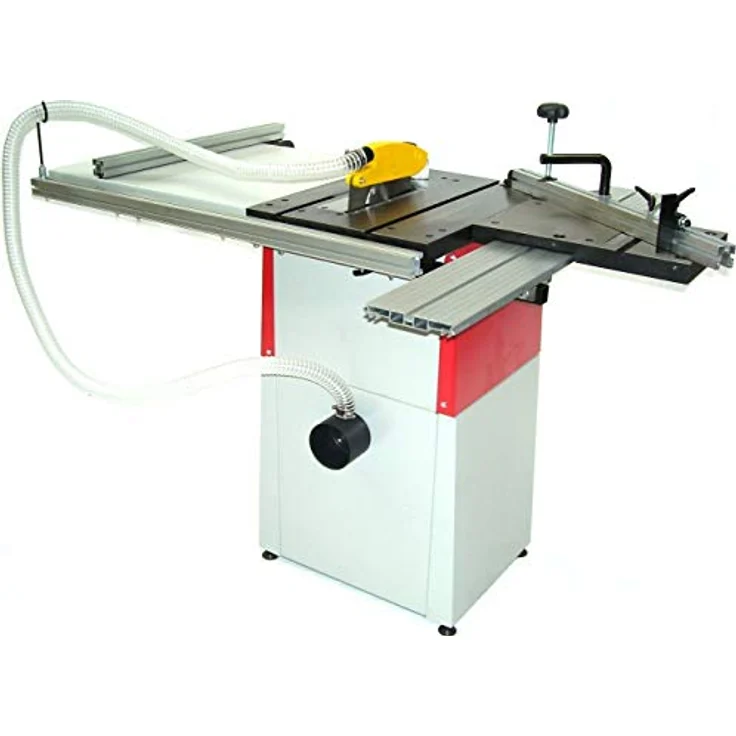 Apex Formatkreissäge TS200, vielseitige Tischkreissäge mit Graugusstisch, 1100W Motor, 60 mm Schnitthöhe, 55689 Formattisch - Preisvergleich – Bild 3