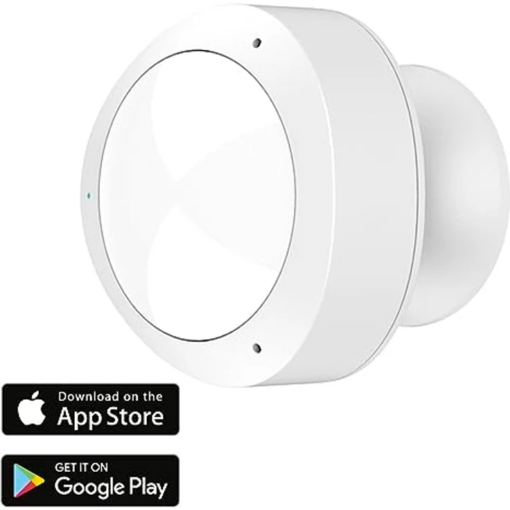 Hama Wi-Fi Bewegungsmelder mit Alarm--Licht-Funktion (Infrarot-Bewegungssensor, Alarm-Benachrichtigung aufs Handy, App, Netz--Batteriebetrieb, ohne Hub) Präsenzmelder – Bild 4