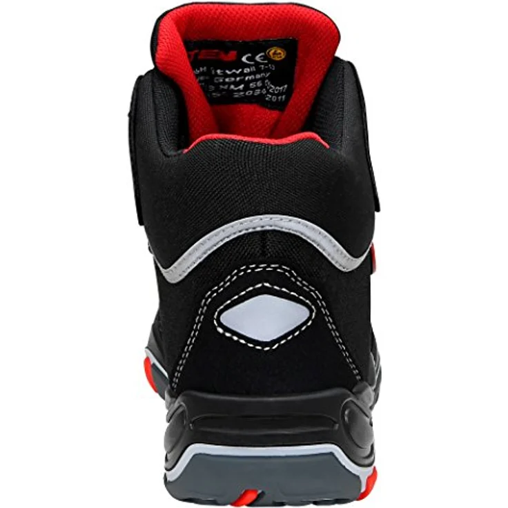 Elten S3 Sicherheitsschuhe, atmungsaktive Stiefel mit hydrophobierter Mikrofaser, ESD-fähig, Gr. 45 – Bild 3