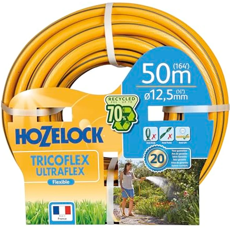 Hozelock 50 m Tricoflex Ultraflex Schlauch (12,5 mm Durchm.) – Bild 2