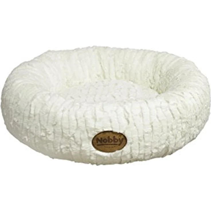 Nobby Tierbett Komfortbett Donut "NOVA", Softplüsch mit Wattefüllung, Handwäsche bis 30°C – Bild 1