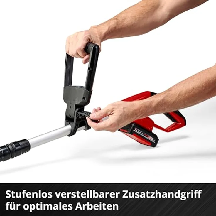 Einhell Akku Fugenreiniger GE-CC 18 Li Set Power X-Change PXC (Lithium Ionen, 18 V, 1200 min-1, Bürstendurchmesser 10 cm, inkl. Stahl- und Nylonbürste, inkl. 2,0 Ah Akku und Ladegerät) – Bild 6