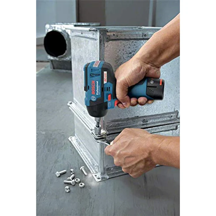 Bosch Professional 06019E0102 Drehschlagschrauber GDR 12V-115 (ohne Akku, 12 V, max. Drehmoment: 115 Nm, in L-BOXX) – Bild 4