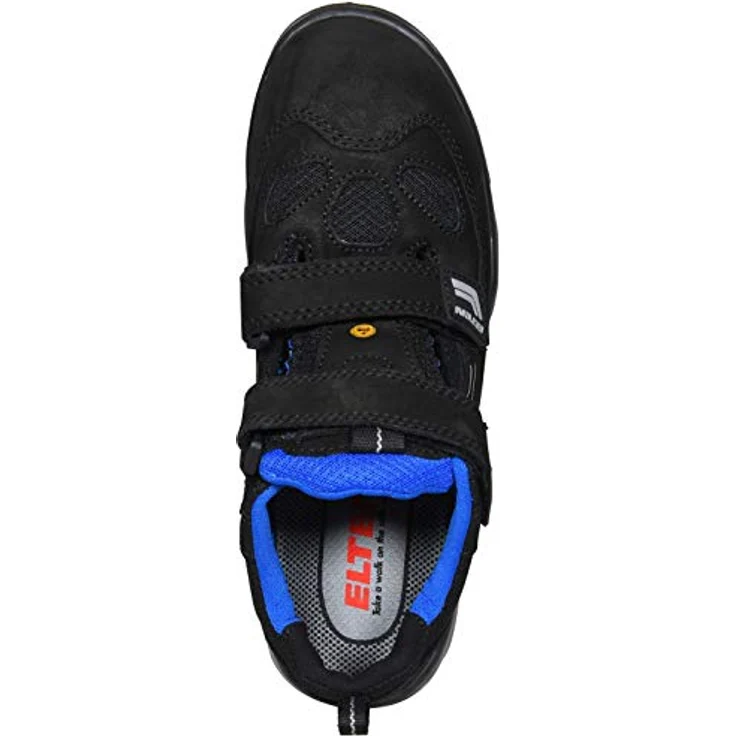 ELTEN AMBITION blue Easy ESD S1 Sicherheitsschuh, Nubukleder/Meshmaterial, atmungsaktives Textilfutter, gepolsterte Lasche, ESD-fähige Sohle, blau – Bild 11