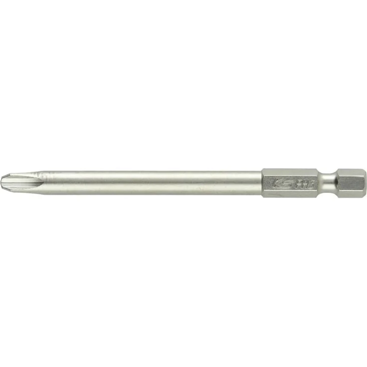 KSTOOLS 1/4" Kreuz-Schlitz-Bit PH 3, 89mm lang aus S2 Spezialstahl, Profilgröße PH 3, Aufnahme 1/4 Zoll