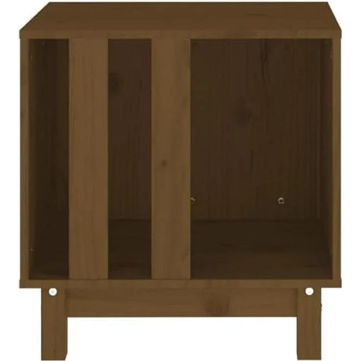vidaXL Hundehütte Honigbraun 50x40x52 cm Massivholz Kiefer - Preisvergleich – Bild 5