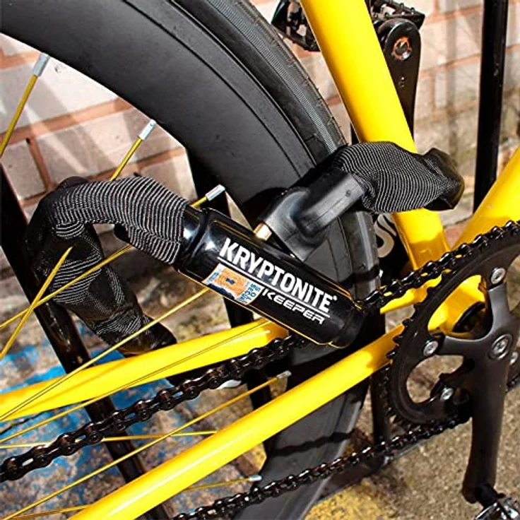 Kryptonite Keeper 585 I.C. (85 cm) Kettenschloss Fahrrad black – Bild 4