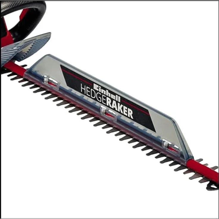 Einhell Elektro-Heckenschere GC-EH 6055-1 (600 W, 2.800 Schnitte-Min., Schnittgutsammler, Kabelzugentlastung, Zusatzhandgriff, Softgrip, Zweihand-Sicherheitsschalter) – Bild 6