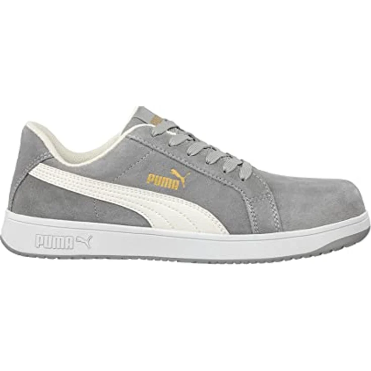 PUMA Safety ICONIC GREY LOW Arbeitsschuh S1PL, ESD, rutschhemmend, metallfrei, mit Fiberglaskappe und Durchtrittschutz – Bild 5