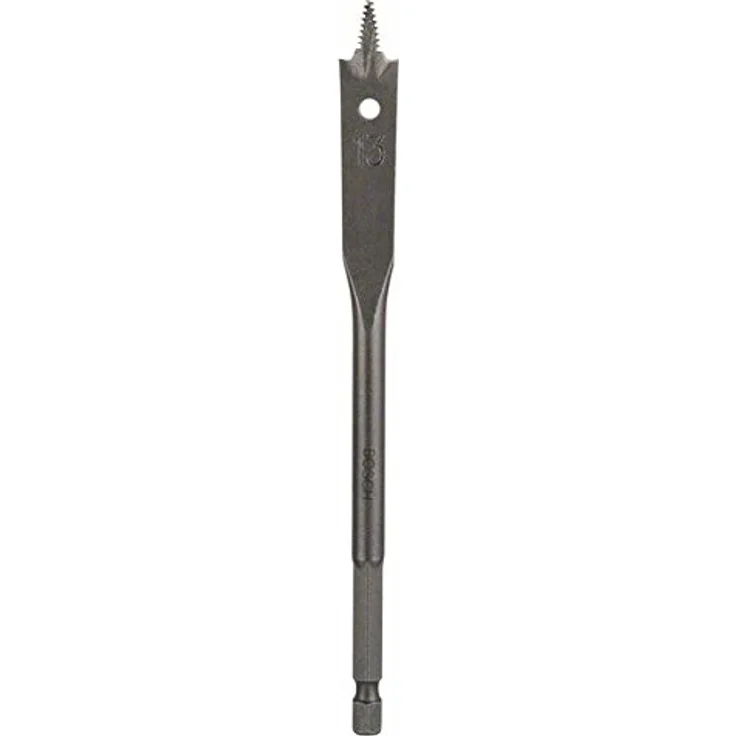 Bosch DIY Flachfräsbohrer Self Cut, 13 mm Durchmesser, 1/4"-Sechskantschaft, für Weich- und Mittelhölzer – Bild 2