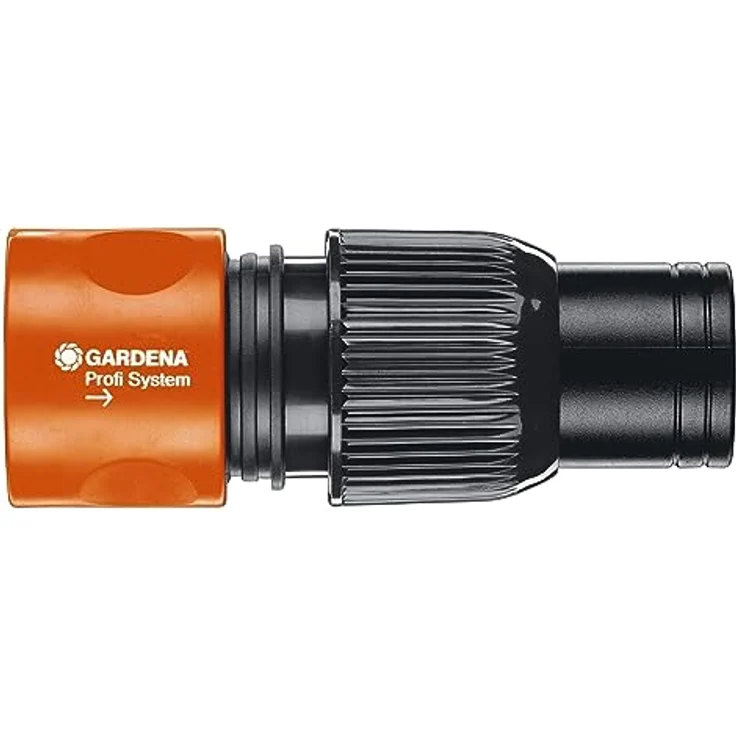 GARDENA Profi-System-Schlauchstück: Schlauchanfang mit Schnellkupplung, Klemmmutter für hohe Haltkraft, geeignet für 19 mm (3-4 Zoll)-Schläuche (2817-20) Bewässerungszubehör – Bild 2