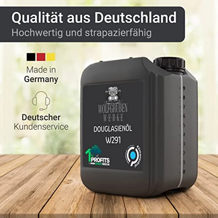 Douglasien Öl Akazienöl Lärchenöl Hartholzöl Holzöl Öl Zedernöl Eiche - 10L – Bild 4