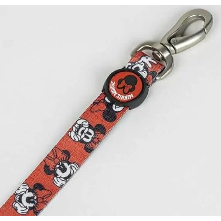 CERDÁ LIFE'S LITTLE MOMENTS Minnie Mouse Premium-Hundeleine, Rosa und Schwarz, Größe M, mit Karabiner und 3D-Details, aus Polyester, Originalprodukt, entworfen in Spanien – Bild 5