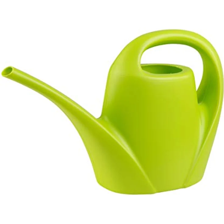 greemotion Gießkanne, Blumengießkanne mit langem Ausgießer, Kunststoff, 1,5 l grün – Bild 2
